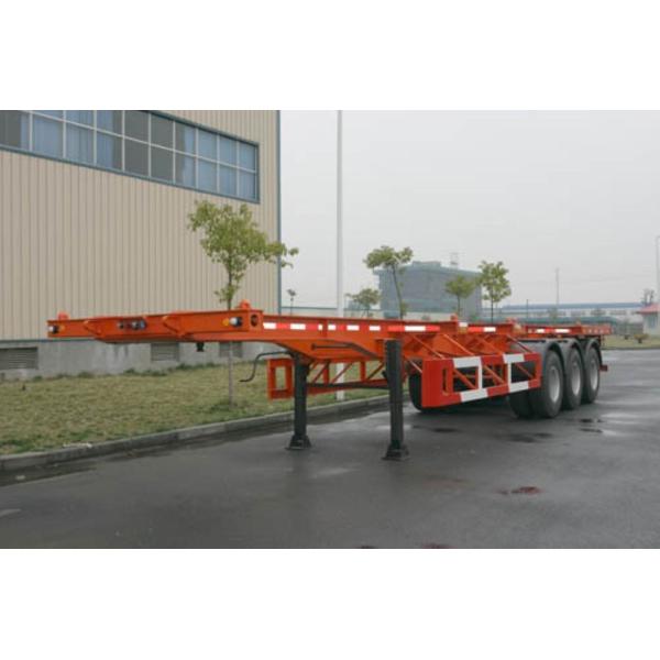 China Custom 40ft Skeletal ISO Container Semi Trailer Chassis HZZ9400TJZP factory