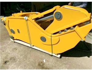 China Hard Material Hydraulic Concrete Pulverizer , Concrete Muncher For Excavator factory