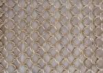 7mm Round Hole Decorative Wire Mesh SS304 Chain Link Curtain