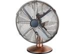 45W CB Retro Electric Oscillating Fan Portable Powerful For Room Air Cooling