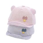 Summer Cotton Baby Hats Cute Casual Striped Soft Eaves Baseball Cap Baby Boy