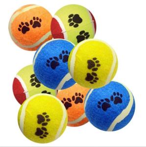 China Puppy Dogs Healthy Pets Recreational Exercise Toy Tennis Balls Non Abrasive factory