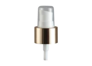 China Personal Care Cosmetic Pump Dispenser 24 410 Aluminum Closure Lotion Dispenser Pump factory