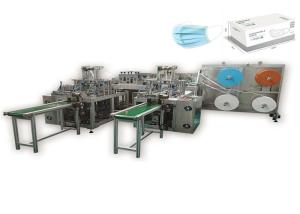 China 2500kg Non Woven Face Mask Making Machine , Pollution Mask Making Machine factory