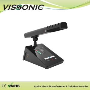 China Black Color Multimedia Digital Conference Unit With 4.3 - Inch Touch Screen For Meeting Room factory