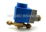 EVR 3 220/230V AC Refrigeration Solenoid Valve with Brass Body , Liquid Line