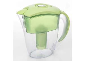 China Food Grade Fridge Door Fitting Water Filter Jugs With LCD Timer Indicator factory