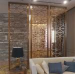 Plain Weave Stainless Steel Partition Perforated Indoor Divider Screen