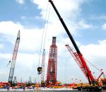 China Sany truck crane STC500 50ton mobile truck crane price