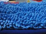 Textiles Microfiber Wet Mop Pads Blue Twisting Fabric 13*47cm High Aborbent