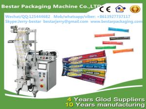 China popsicle packaging machine, juices vertical packaging machine bestar packaging machine factory