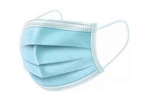 China Blue Earloop 3 Ply Surgical Face Mask Air Pollution Prevention N99 Material factory