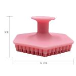 Eco-Friendly Silicone Baby Brush for Gentle and Effective Cleansing in Oval Shap