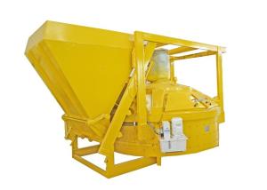 China Skid Steer Planetary Concrete Mixer 500 Liter Fixed Pan Mixture Machine factory