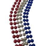 Wholesale 4mm 6mm 7mm 8mm Plastic Ball Chain Silver Ball Chain White Gold Ball
