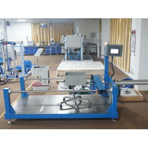 LCD Display Chair Caster / Base Furniture Testing Machines Abrasion Resistance