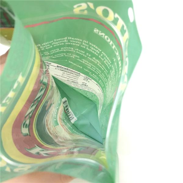 Cusromized Plastic Bag Food Grade Packaging Stand Pouch For Pizza Mylar Food Pckaging Bag