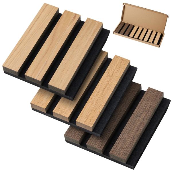 China Akupanel Soundproof Wood Wall Panels Easy Install Custom Acoustic Options​ factory