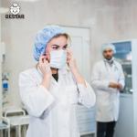 OEM IIR OSFA Anti Dust Disposable Medical Hygienic Face Mask