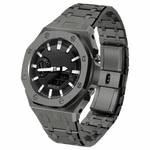 China Casio Ga2100 G Shock Watch Case All Stainless Steel Bezel Strap And Metal Watch Strap factory