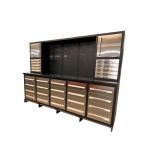 Production Garage ESD Workbenches with Drawers Toolbox at Stainless Steel