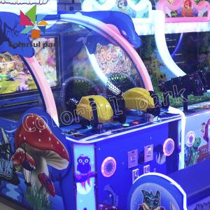 China Monster Realms lottery ticket vending machine Shooting Arcade acrylic Material factory