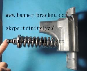 China pole banner advertising sign hardware factory