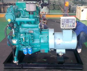 China 20kw lightweight compact genset diesel generator marine 30kva 25kva electrical Starting factory