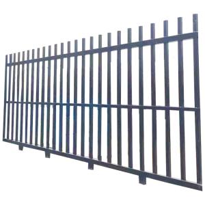 China Flooring Installation Steel Slat Parapet Balustrades Handrails with Weather-Resistant Finish factory