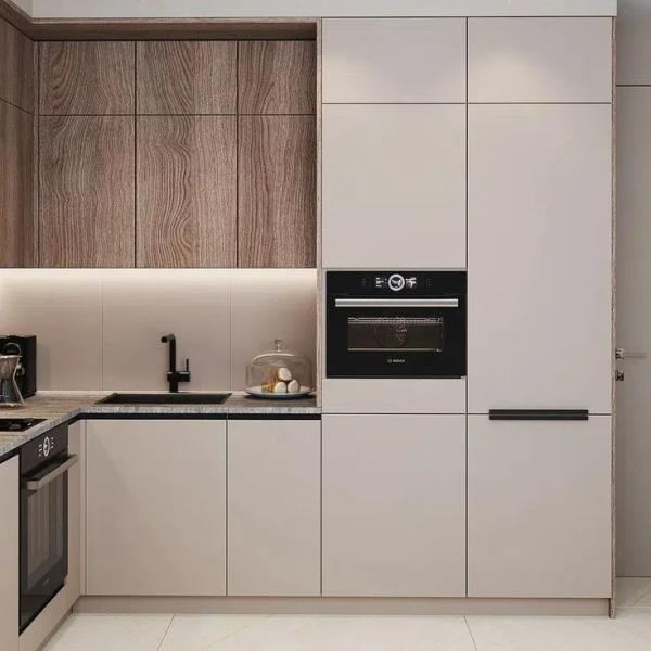 Modern Designs High End Affordable Wooden Kitchen Cabinets Custom Small L Shaped