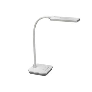 Daylight White Dimmable Led Table Lamp , 12 Volt Desk Lamp With Usb Charging