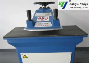 China Auto Lubricating System Leather Clicking Machine For Outsole / Slipper Sole Cutting factory