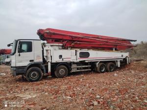 China 56-Meter Concrete Pump Truck Total Weight 42950kgs for Your Construction Projects factory