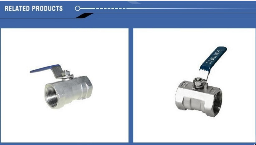 One Peice Sanitary Ball valve With Female Thread Connection