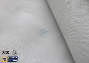 China White Silicone Fiberglass Fire Blanket 3732 0.43MM 260℃ Flame Resistant Material factory