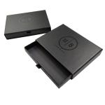Custom Black Magnetic Box for Clothing Packaging Luxury Cardboard and Cutomized