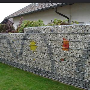 China Anti Vandal Landscape Gabion Metal Planter Box With Lockable Covers Welded Tree Guards factory