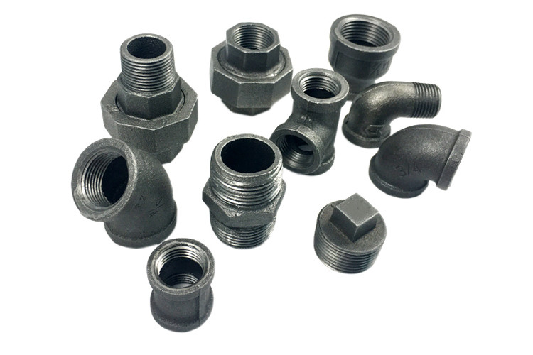Threaded Galvanised Plumbing Fittings 1/2 Inch For Piping System Industry