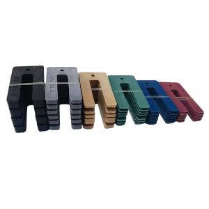 China Water Resistant White Plastic Packers For Fixing And Leveling Purposes factory