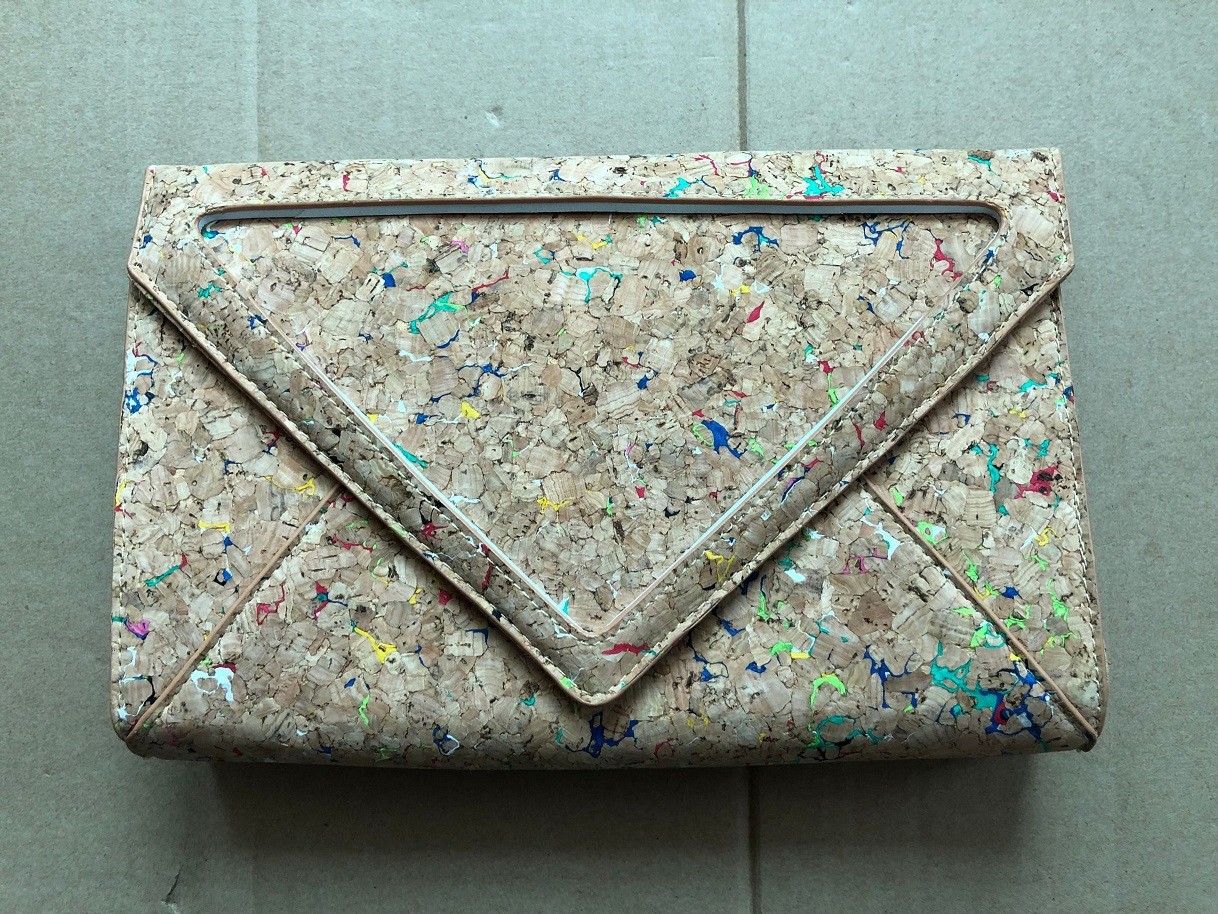 Wholesale Ladies Faction Shoulder Bag with Eco Cork at Customized Size