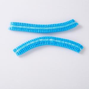 China Double Elastic Single Use 12G 15G Non Woven Bouffant Cap factory
