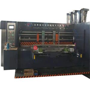 Full Automatical High Precision PLC Flexo Die Cutting And Printing Machine 30