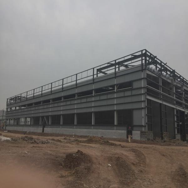 Metal Construction Building Welded H Steel Framed Agricultural Buildings With H