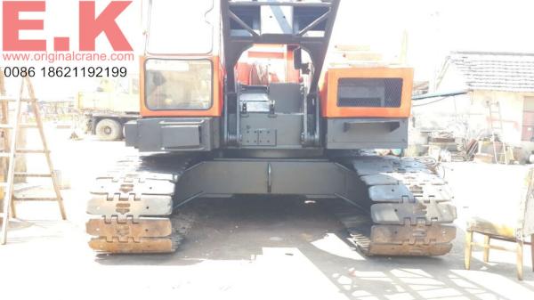 Japanese Hitachi lifting equipment track crane lattice boom crawler crane KH125