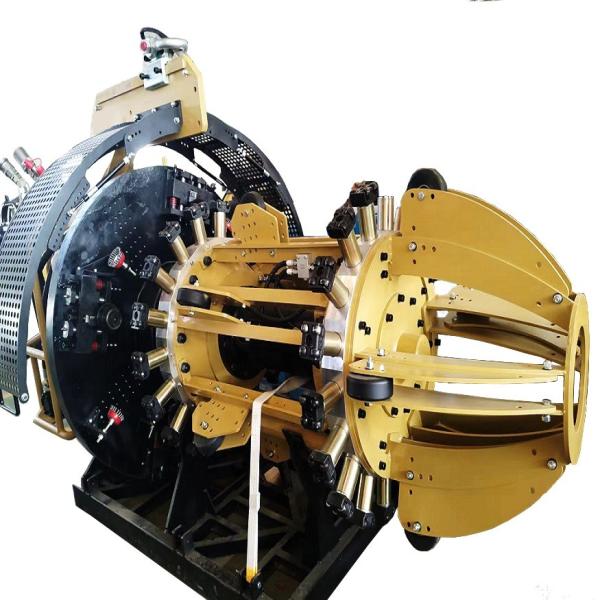 4500KG Weight Powerful Pipe Beveling Machine for Pipeline Production Line 133kW