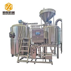 China Stainless Steel Complete Microbrewery System With Large Cross - Section Impeller factory
