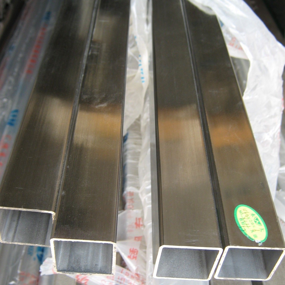 Bright Surface 201 304 Stainless Steel Square Tube Pipe 10*10 - 50*50mm in 6m Length SS Square Pipe