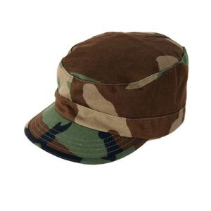China Cotton Polyester BDU Patrol Cap Military Camo Hats With Strong Single Ply Construction factory