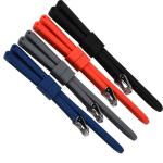 30mm Classic Stitch Mens Rubber Watch Bands 22mm Silicone Watch Band Quick