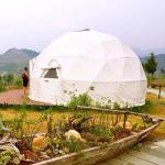 hot sale PVC fabric transparent wedding party camping geodesic dome tent house